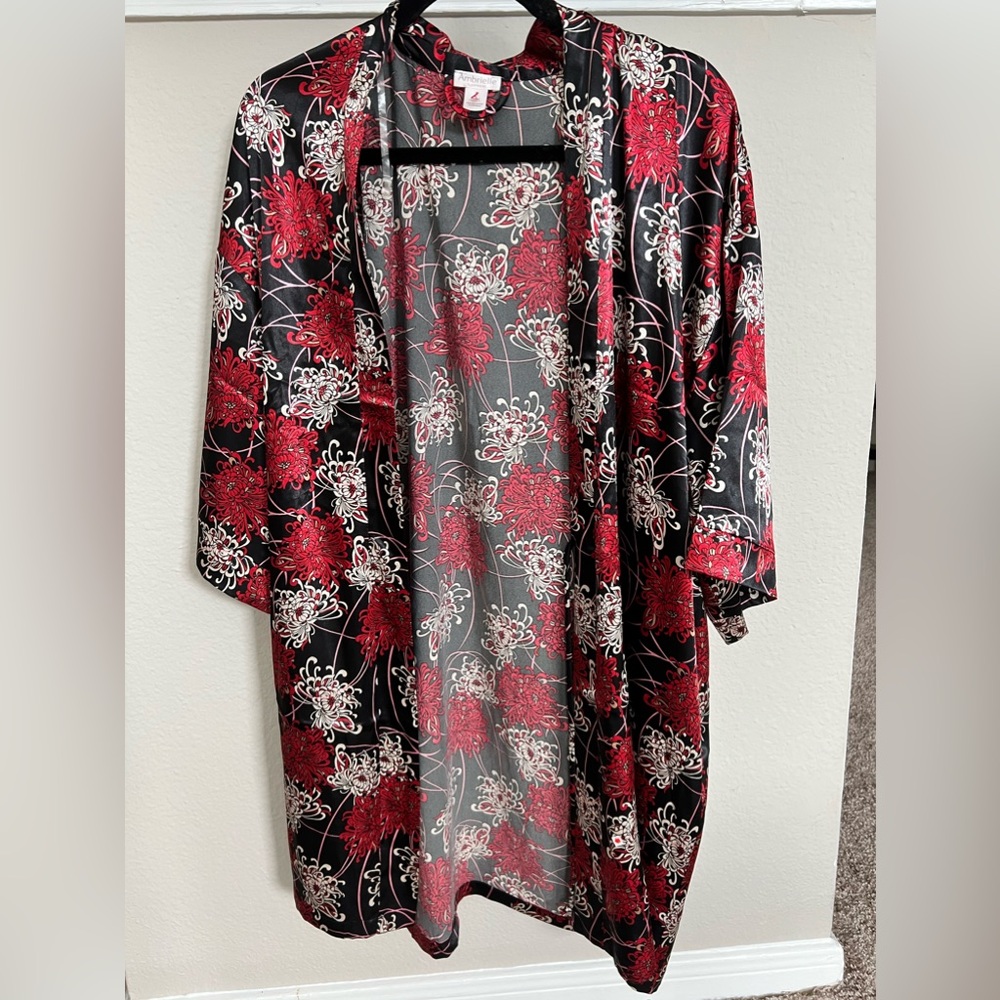 Ambrielle silk robe!